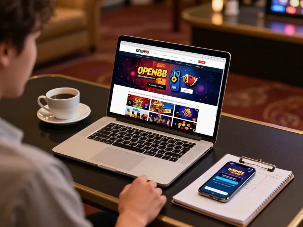 Play high-stakes games at open88 online casino in a cozy home environment.