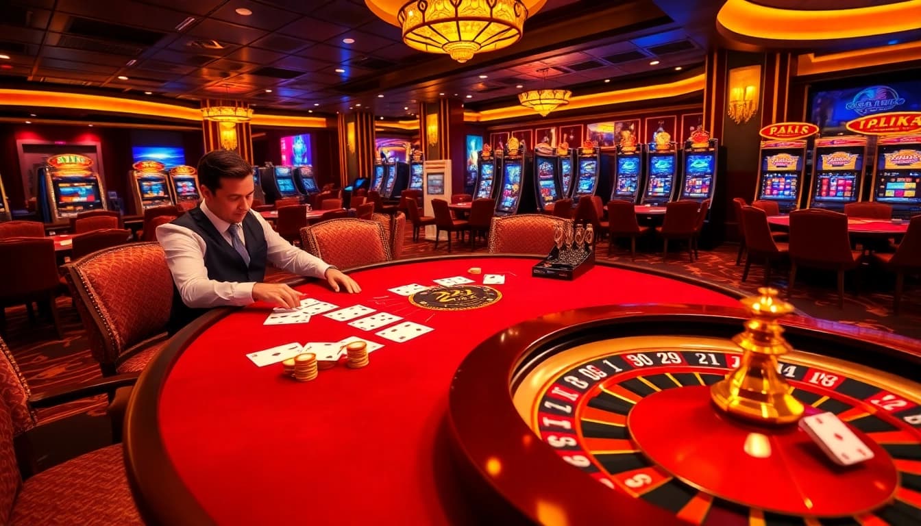 Chơi poker tại 24kclub với những quân bài và chip sang trọng, mang lại trải nghiệm đầy hồi hộp.