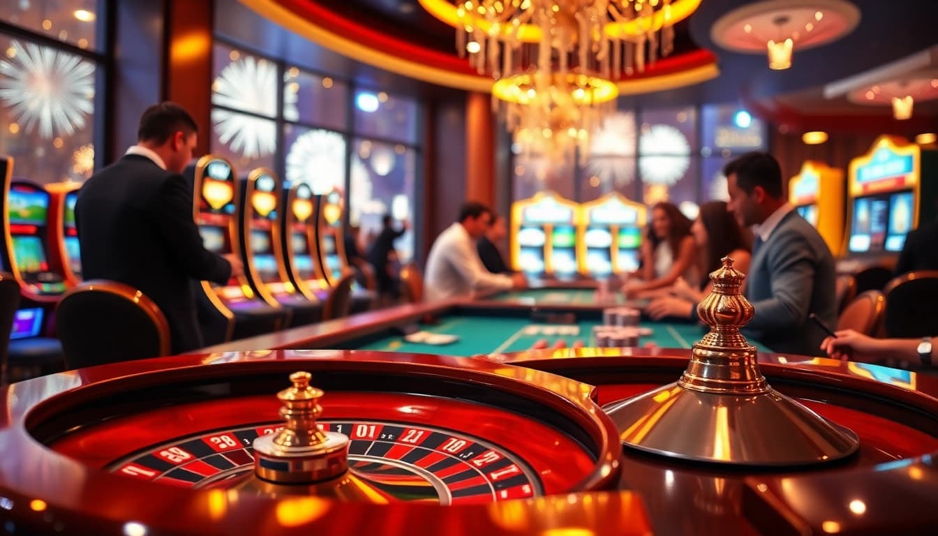 Experience the thrill of winning at bro138 with festive casino visuals and exciting gaming action.