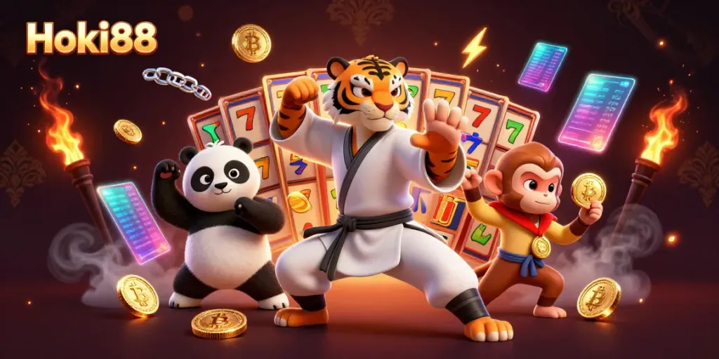Hoki88 menguji keberuntungan dengan karakter kartun kung fu di slot modern yang dinamis, menghadirkan aksi situs game.