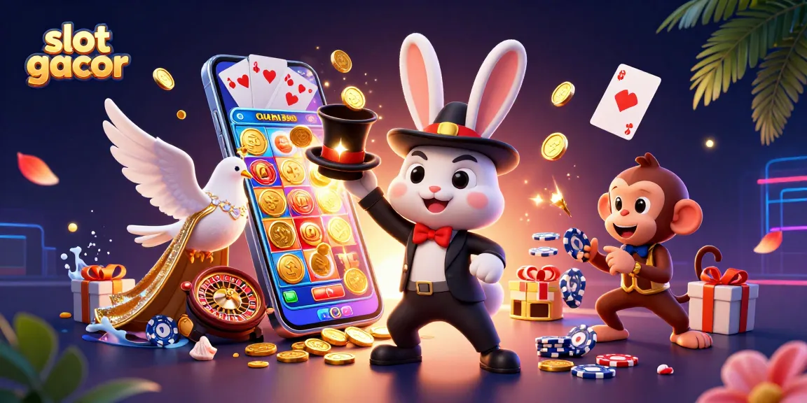 Menangkan slot gacor dengan ilustrasi 3D magis, karakter kartun menarik perhatian.