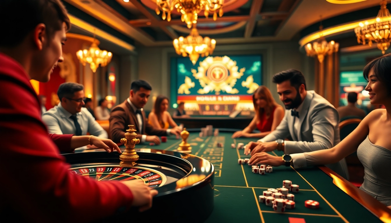 Experience the excitement of a bonus new member at a lavish online casino with vibrant games.