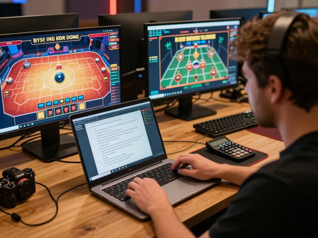 Engage with sepuhplay live dealer games on a dynamic professional gaming setup at home.