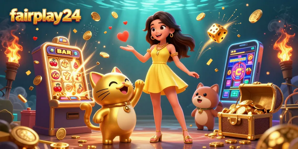 Engage with fairplay24 and unlock exciting casino experiences through vibrant 3D illustration.