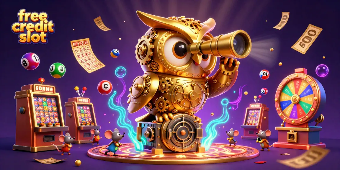Experience the thrill with free credit slot promotions and vibrant casino elements