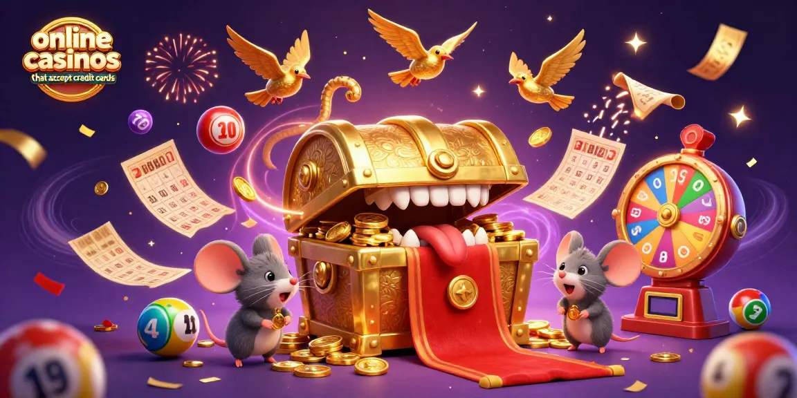 Experience the thrill of online casinos that accept credit cards with vibrant game elements and exciting visuals.