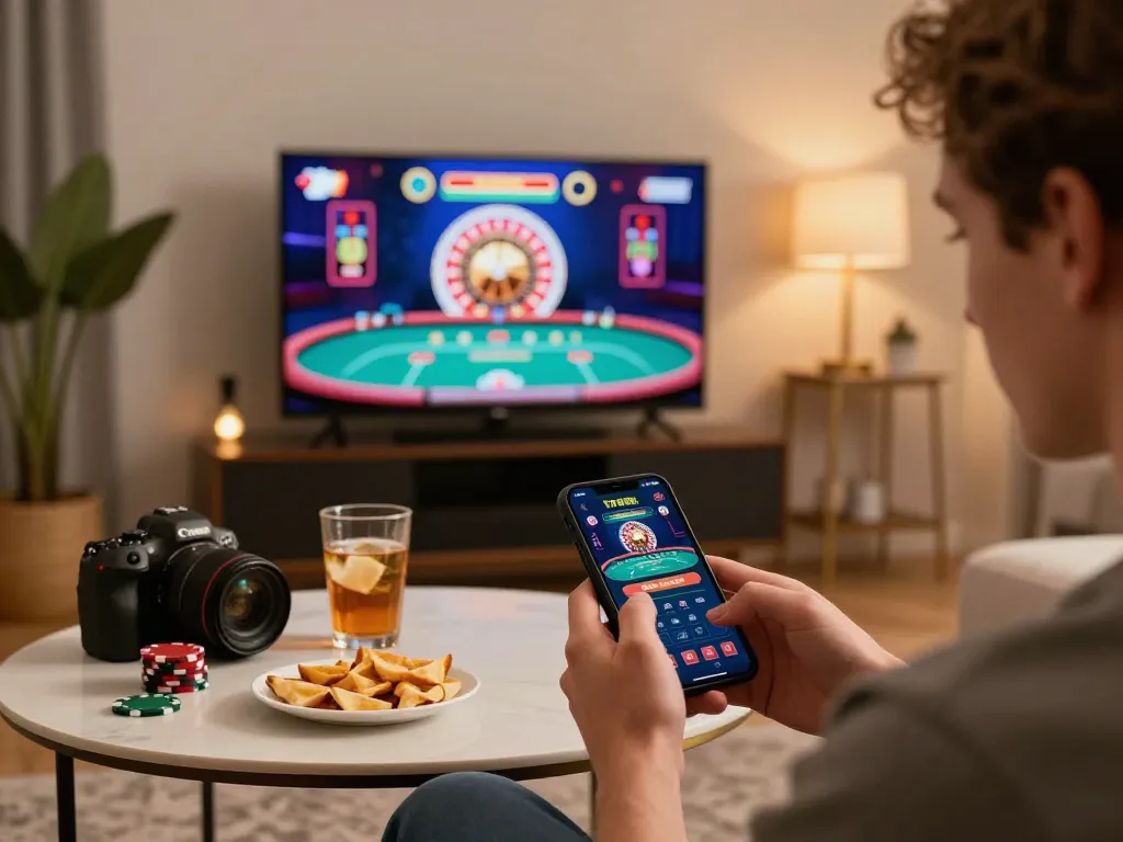 Engaging with tr88 mobile app for an exciting online gaming experience in a cozy setting