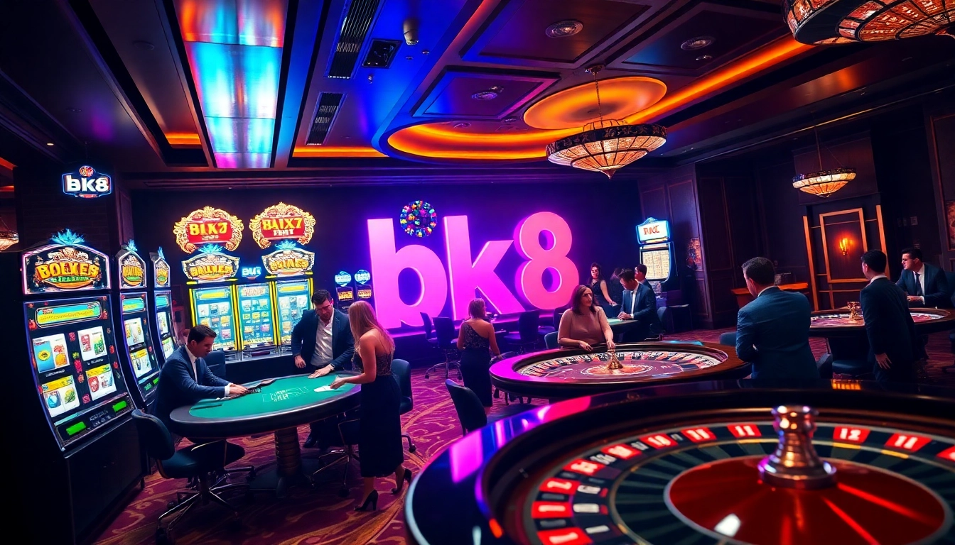 Experience a seamless bk8 login while enjoying vibrant casino games and lively interactions.