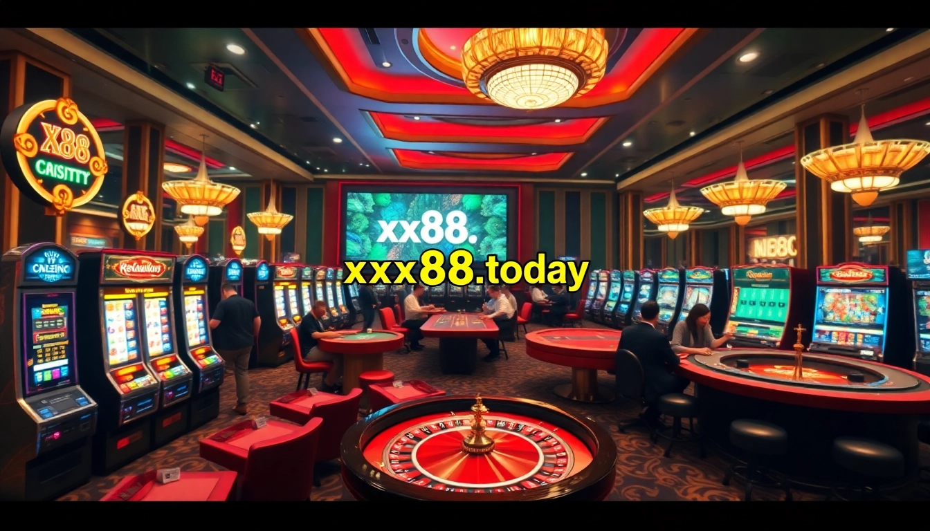 Experience the thrill of online gambling at https://xx88.today/ with vibrant games and high stakes.